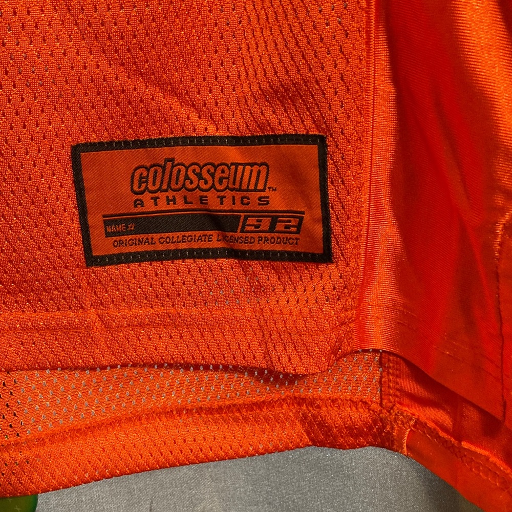 Auburn Colosseum Orange Athletic Jersey
SIZE Large 
WOMENS or MENS - Picture 3 of 10